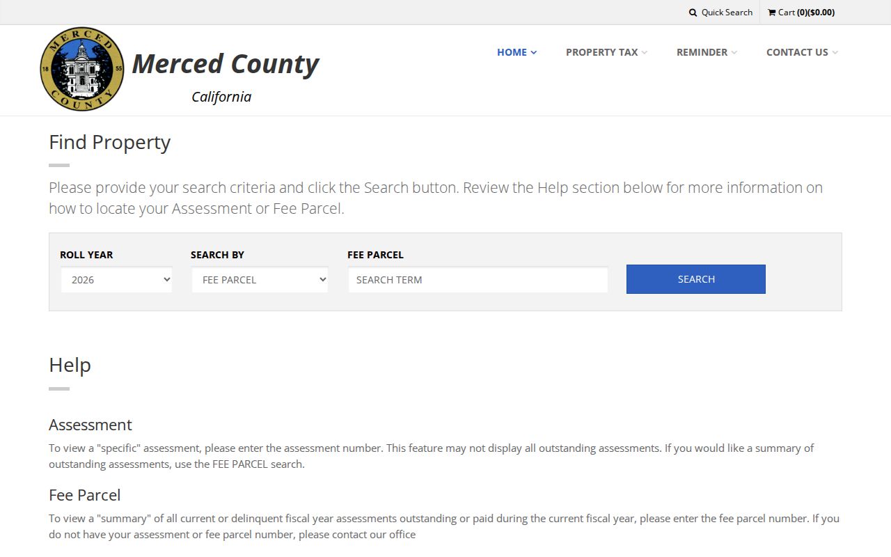 Merced people search through county property tax records